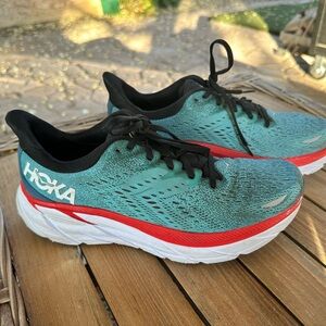 Hoka Clifton 8 Running Shoes Walking Sneakers Mens Size 9